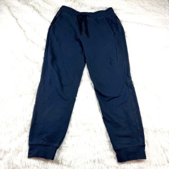 Lululemon City Sweat Joggers Reflective Stripe Logo n60416 Pants Gym-Mens Large - Picture 1 of 6